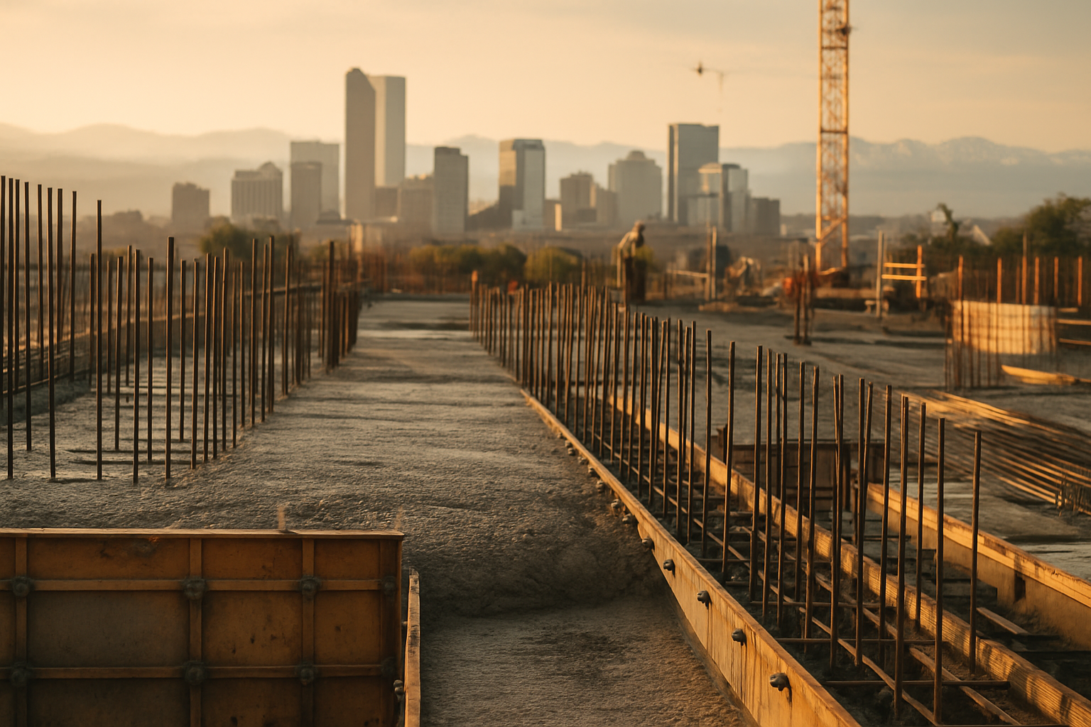 Professional commercial concrete construction in Farmington